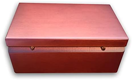 Binkegg Play [Beauty and The Beast] Color Brown Color Music Box Box תכשיטים עם תנועה מוזיקלית של